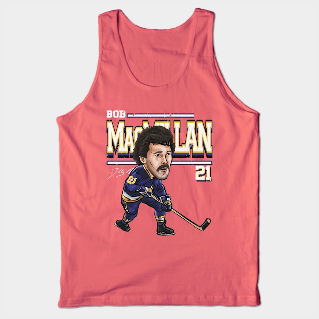 Bob MacMillan St. Louis Cartoon Tank Top by lavonneroberson